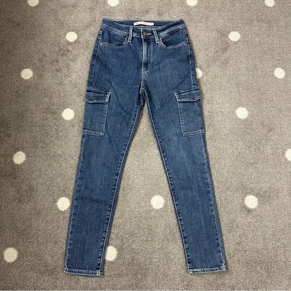 Levi's Womens 721 Skinny Utility Ankle Jeans - Picture 3 of 9